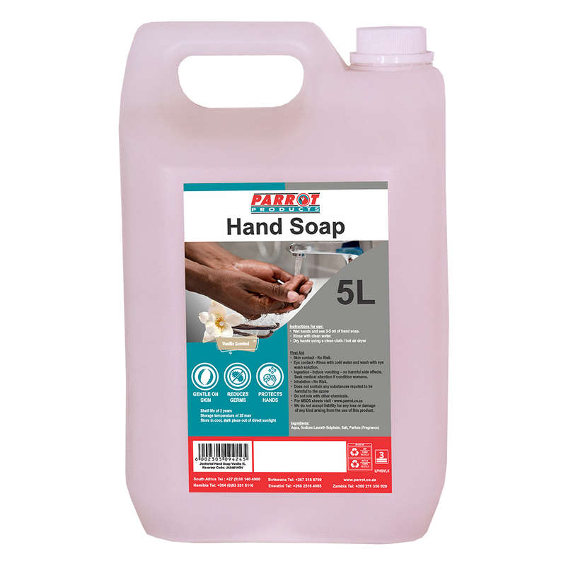 Janitorial Anti-Bacterial Hand Soap Vanilla 5 Litre