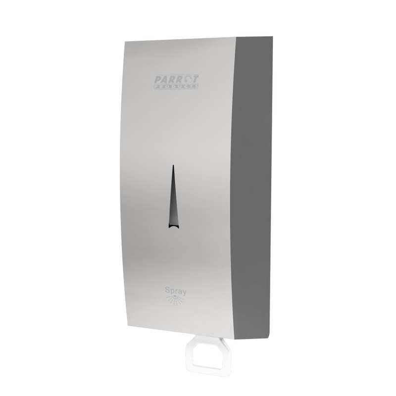 Janitorial Stainless Steel Wall Mounted Manual Sanitizer Dispenser 1000ml
