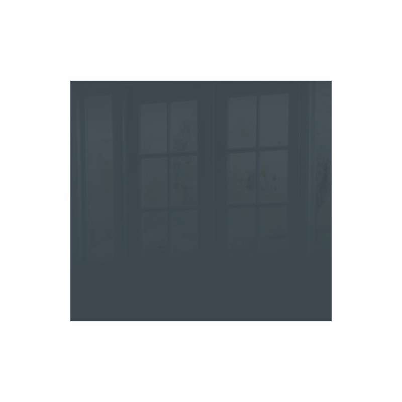 Decorative Glass Wall Tile (598 X 650 X 6mm) Grey Blue