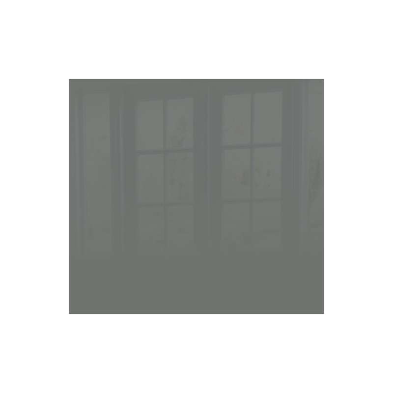 Decorative Glass Wall Tile (598 X 650 X 6mm) Mouse Grey
