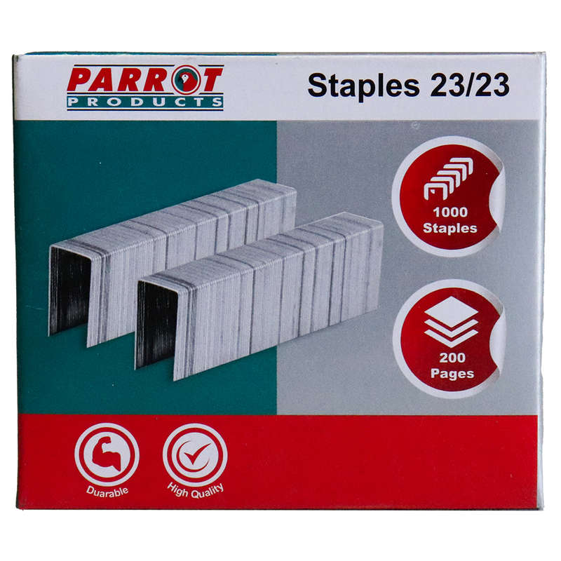 Staples (Staple Size: 23/23 - Box of 1000 - 200 Pages)