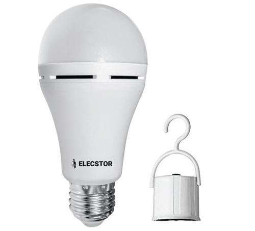 Elecstor E27 7Watt Emergency Rechargeable LED Bulb - 4 hour battery life