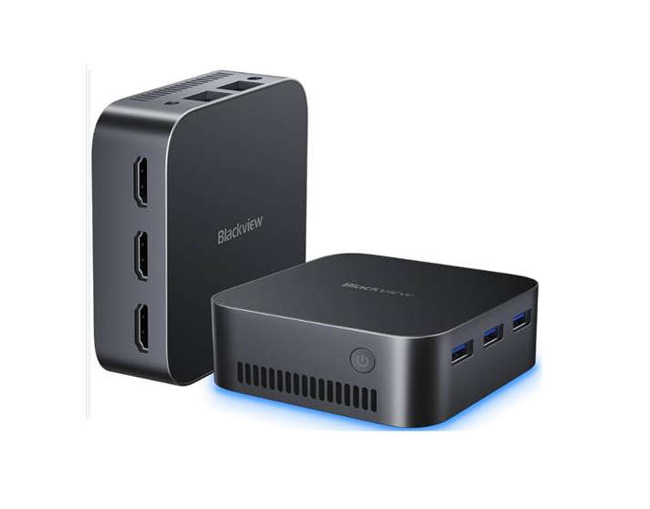 Blackview MP80 Mini Desktop PC 16GB DDR5-3200 512GB M.2 2280 SSD