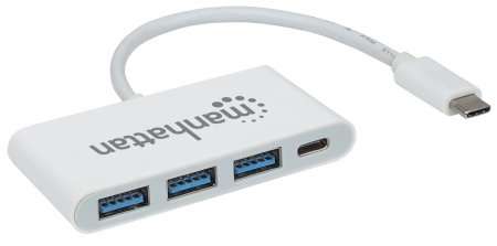 Manhattan 3-Port Type-C USB 3.0 Hub