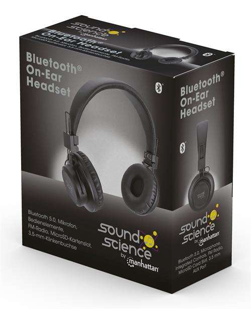 Manhattan Sound Science Bluetooth On-Ear Headset