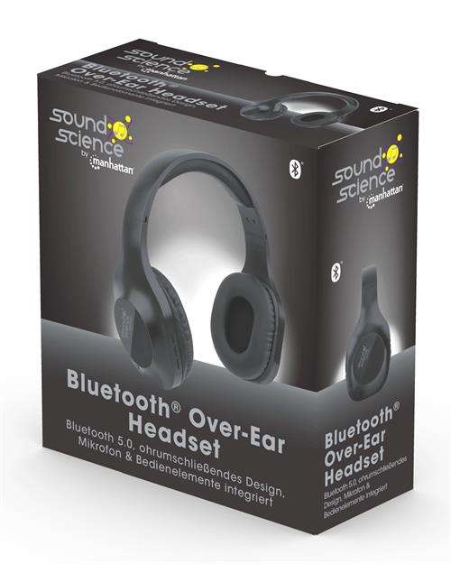 Manhattan Sound Science Bluetooth Over-Ear Headset