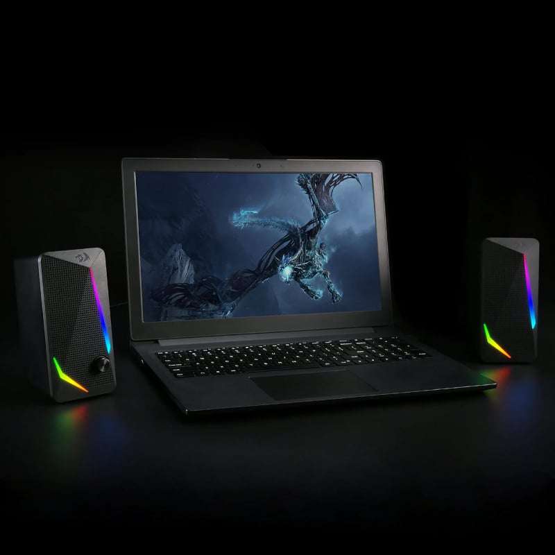 Redragon GS510 WALTZ 2.0 RGB Gaming Speakers