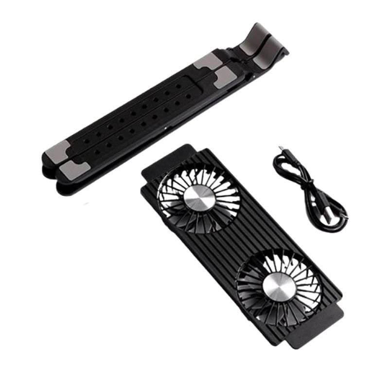 Folding Laptop Stand with Radiator & RGB Fan