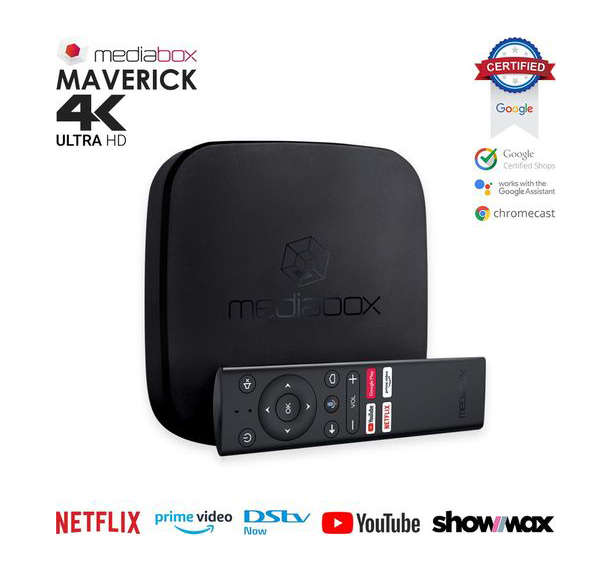 Mediabox Maverick 4K Android Certified TV Box