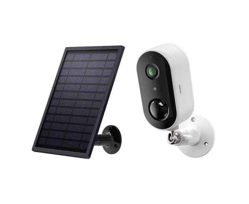 Laxihub W1+SP2 1080p Wireless Battery Camera including Solar Panel