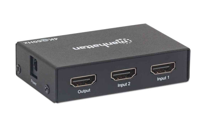 Manhattan 4K 2-Port HDMI Switch