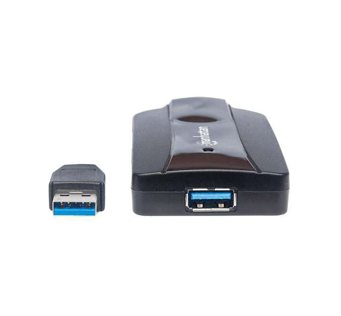 Manhattan SuperSpeed USB 3.0 Hub and Card Reader/Writer