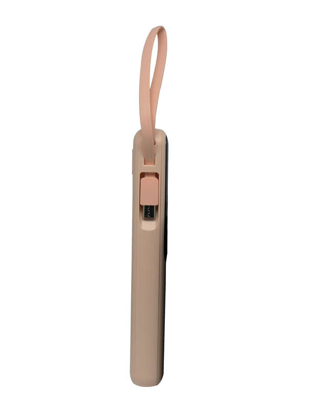 Viaking Power Bank 10000 mAh Capacity- Colour Light Pink