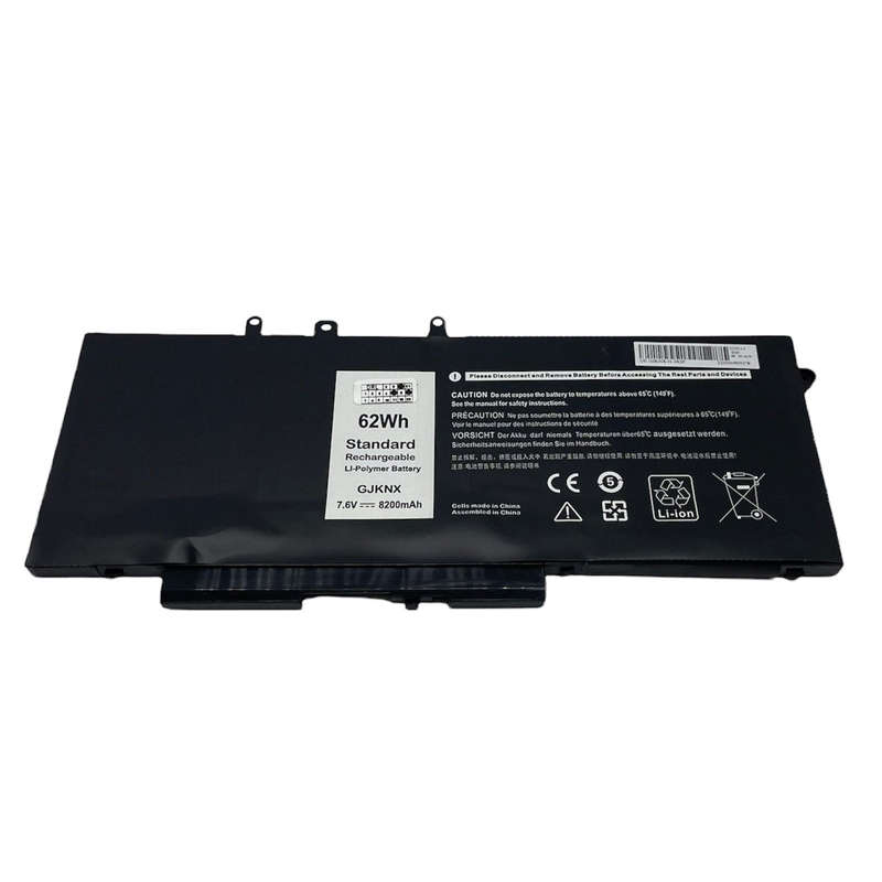Dell Latitude 5480 5490 5580 7.6V 62Wh 4-Cell Li-Poly Battery
