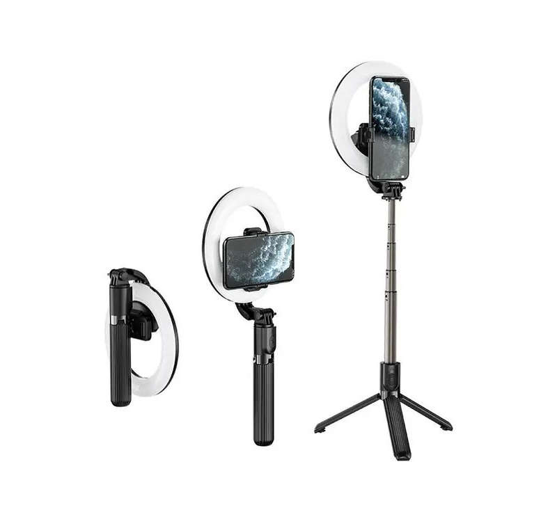 Selfie Stick-Bluetooth Tripod with LED lamp XO-SS12