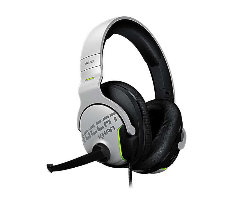 Roccat Khan AIMO RGB Virtual 7.1 Surround Sound White
