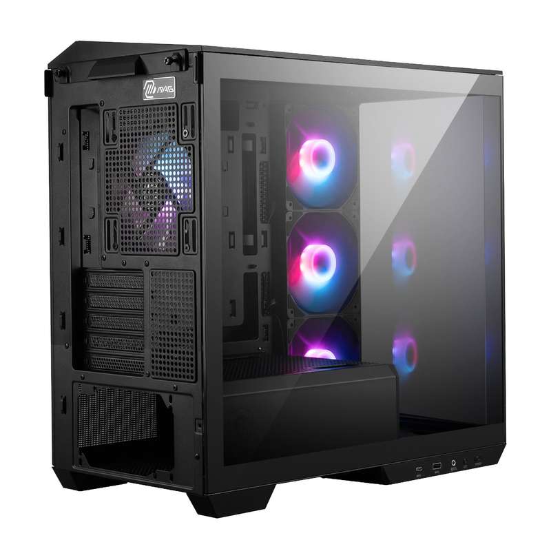 MSI MAG PANO M100R PZ M-ATX ARGB Gaming Chassis  Black