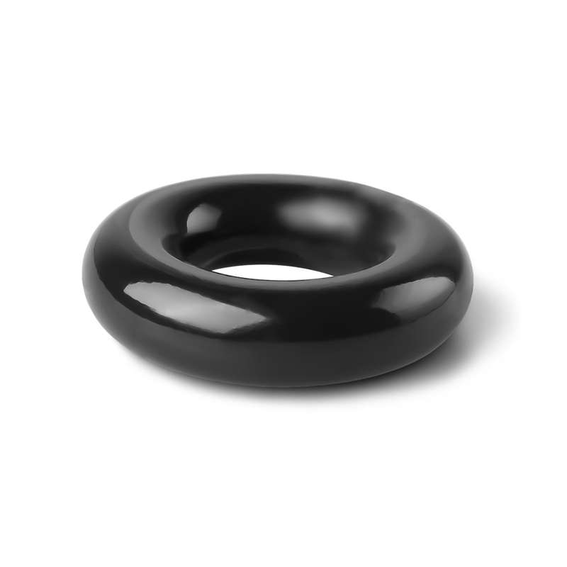 Black Silicone Solid Ring