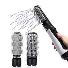 2 IN 1 HOT BRUSH HAIR STYLER COMBO