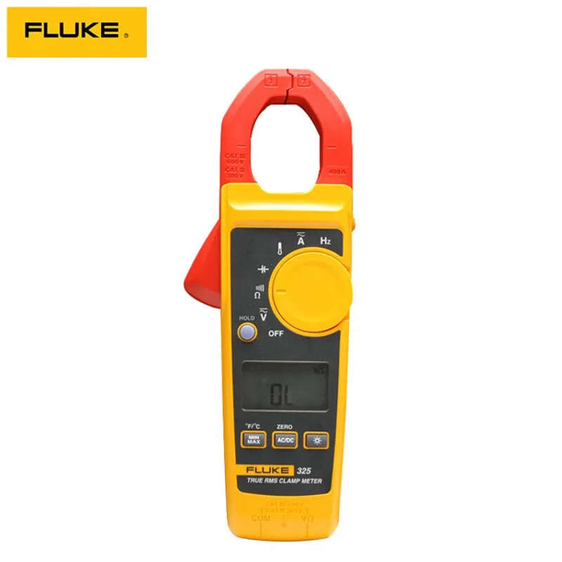 Fluke 325 True RMS Digital Multimeter DC/AC Current And Voltage Tester Capacitance Clamp Frequency