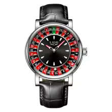 LIGE Men's Watches Fashion Roulette wheel