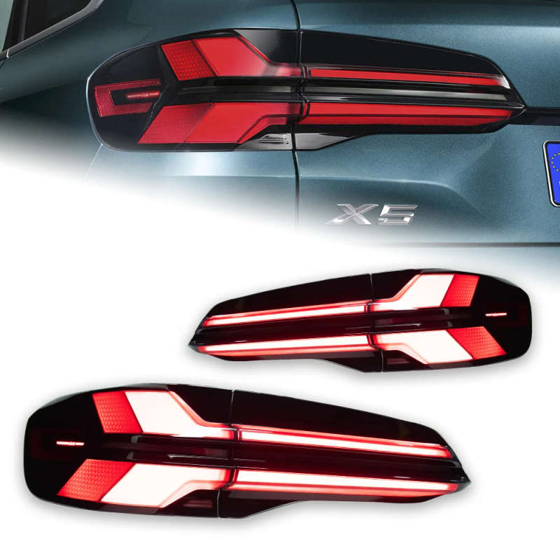 Car Lights for BMW X5 G05 Led Tail Light 2018-2022 G05 Rear Lamp DRL Turn Signal Reverse Automotive