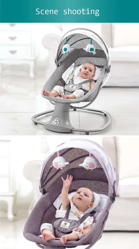 Newborns Sleeping Cradle Bed reclining chair Chair Baby Electric Rocking Chair for baby 0-3 years ol
