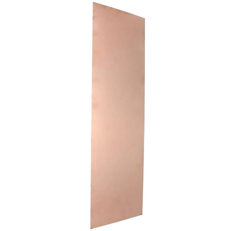 2 Pcs Copper Sheet 0.5mm x 300mm x 100mm Pure Copper Metal Sheet Foil