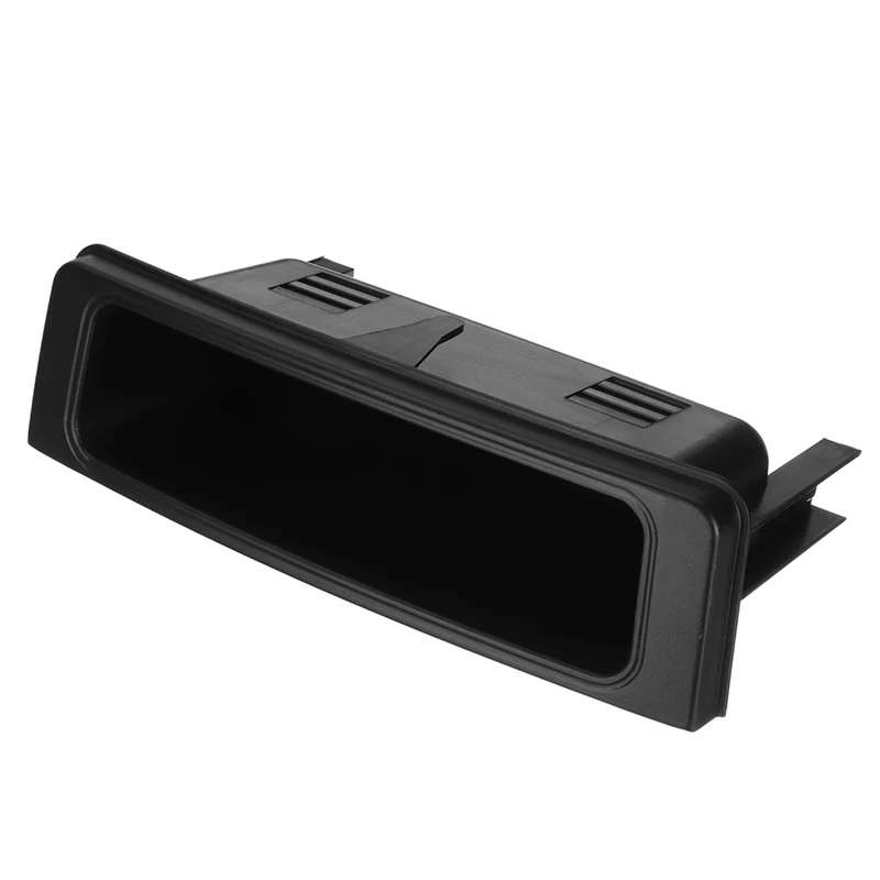 Black Car Front Centre Insert Console Storage Box Cover Trim for Mercedes Benz C-Class W203