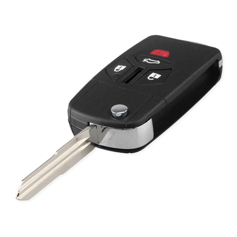 3 +1 Buttons Remote Key Shell Case Keyless Fob Fit For Mitsubishi Galant Eclipse Lancer Uncut