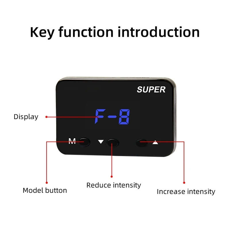 For Mazda BT-50(UP) 2011-/CX-3 2015- TROS Car Potent Booster Electronic Throttle Controller