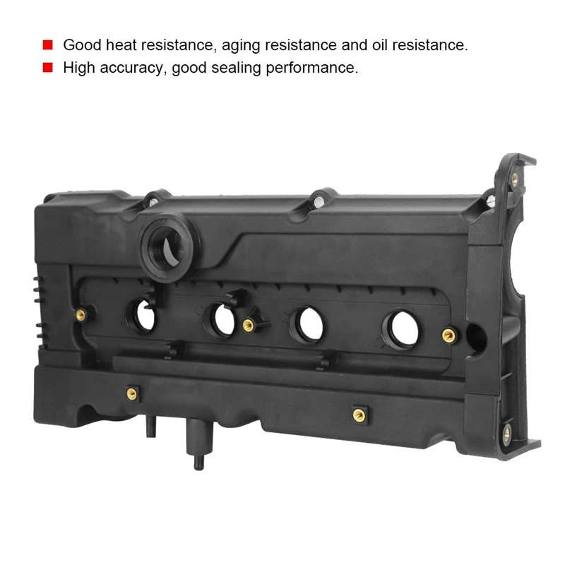 Valve Cover Assembly and Gasket & Spark Plug Tube Seal Valve Cover Assembly for Hyundai Accent 2004