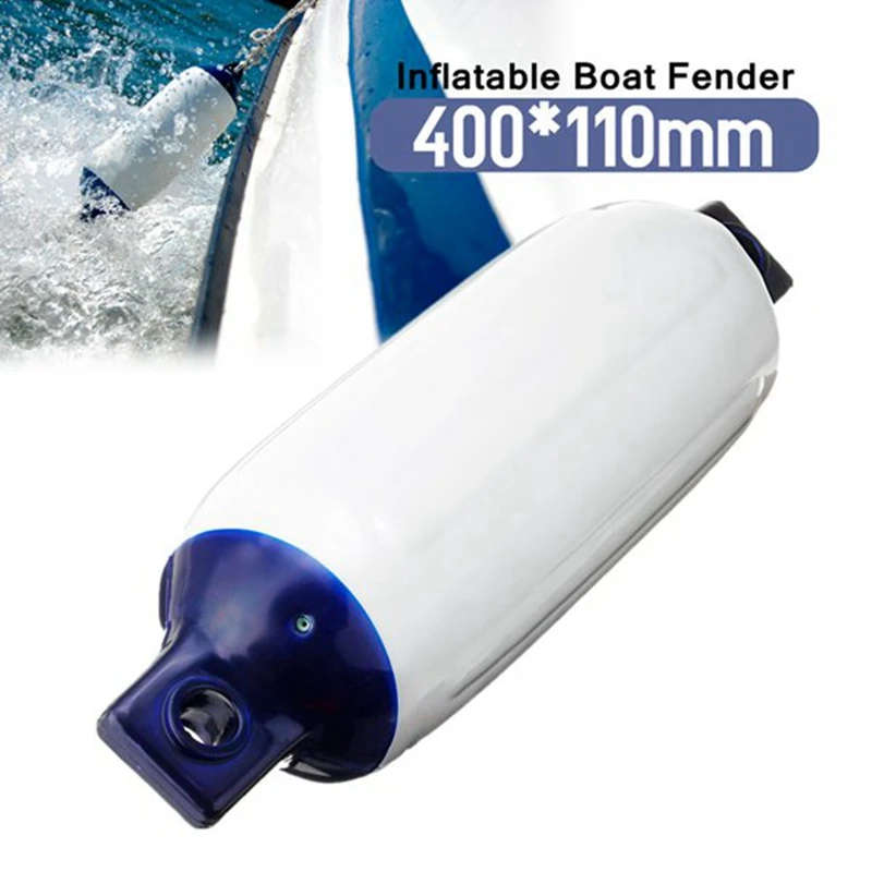 2PCS Inflatable Boat Fender PVC Boat Anchor Fender Buoy Yacht Fenders Protection Ribbed Bumper