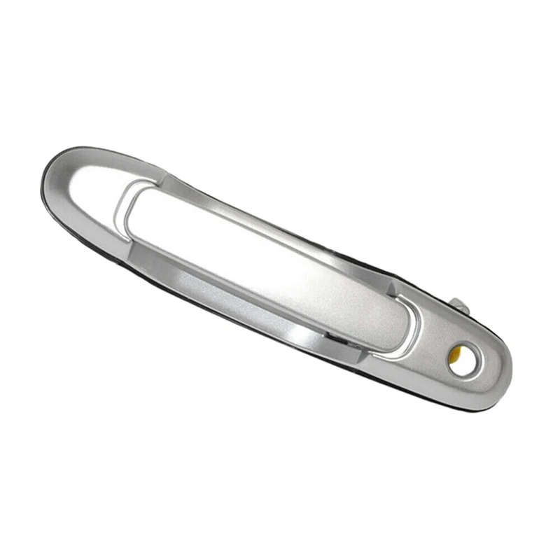 Front Outside Exterior Door Handle Pair Set for 1998-2003 Toyota Sienna 69220-08010-A0 Silver