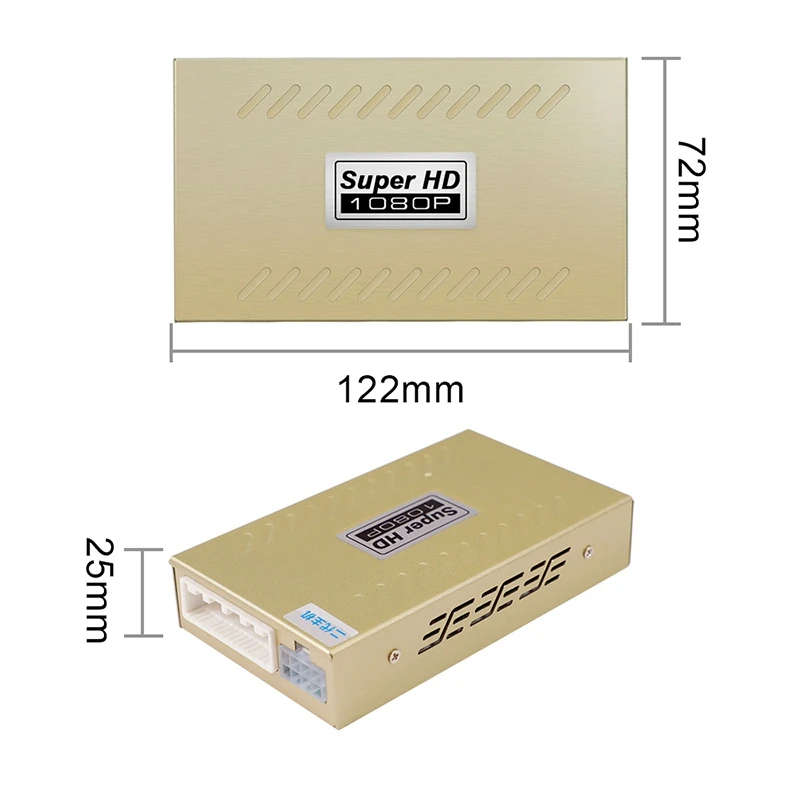 360 Degree Bird View System Waterproof Seamless 4 Camera Car DVR All Round View Camera System