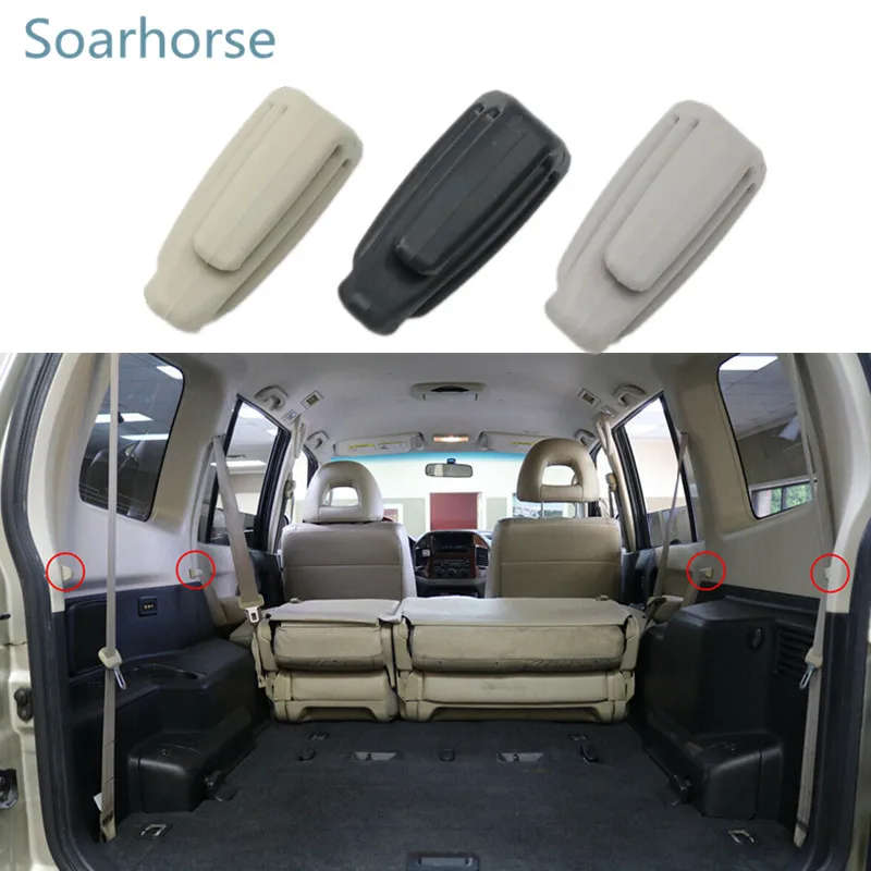 Rear Safe Belt Clip Belt Holder For Mitsubishi Pajero Montero V97 V95 V93 V87 Pajero Sport Delica