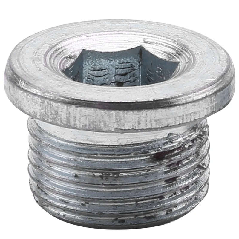 Iron M18X1.5 O2 Oxygen Sensor Stepped Mounting Bung Plugs Oxygen Sensor Fittings Weld Bung