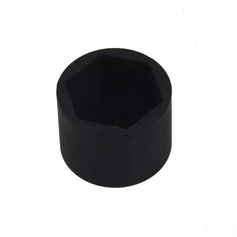 20pcs Universal Black Silicone Wheel Lugs Nuts Bolts Covers Protective Caps 21mm