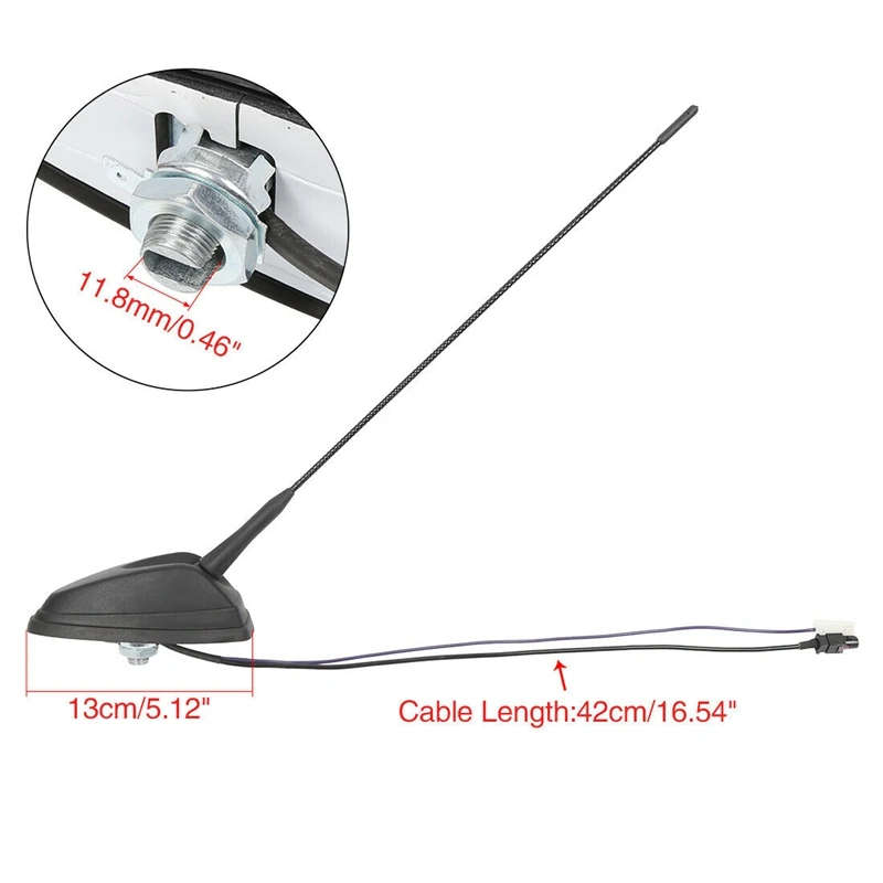 Car Roof Mounted Radio Antenna Aerial A9068200475 for Mercedes Benz Sprinter W906 2006-2017