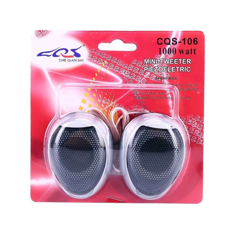 Kaneed 2 PCS Car Tweeter Speaker Super Power Audio 98dB CQS-106 Loudspeakers