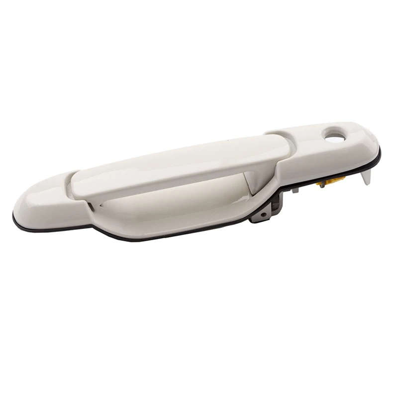 Front Rear Left Right Outside Exterior Door Handle Set of 4Pcs for 1998-2003 Toyota Sienna White