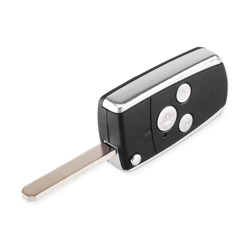 Flip Folding 3 Button Remote Key Shell Case Fob For Honda for JAZZ/CRV Odyssey CIVIC ACCORD