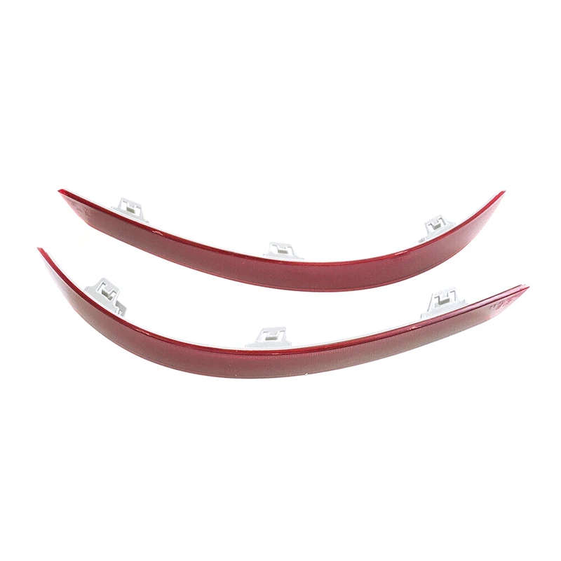 1Pair Rear Bumper Reflector for Mercedes GL-Class W166 GL320 GL350 GL450 GL550