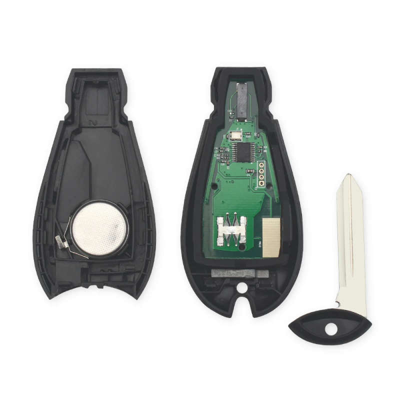 3+1 Button Remote Control Key Fob Car Smart Key 433Mhz For Dodge Caravan Chrysler Town Jeep