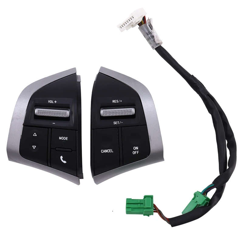 Steering Wheel Audio Control Button Switch Cruise Speed Control for Isuzu D Max Mux for Chevy