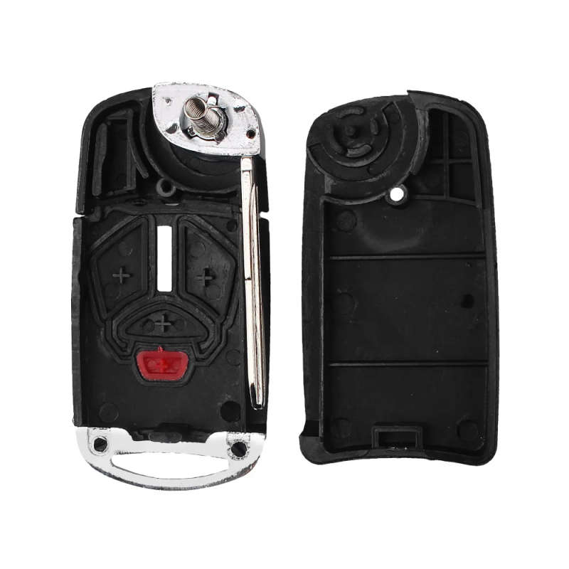 3 +1 Buttons Remote Key Shell Case Keyless Fob Fit For Mitsubishi Galant Eclipse Lancer Uncut