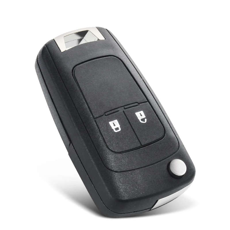 2/3 Buttons Flip Folding Remote Car Key Case For 2020 2021 Chevrolet Cavalier Aveo HU100 Blade