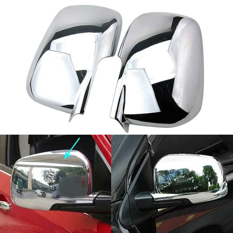 Car Chrome Side Door Rearview Mirror Cover for Dodge Journey Fiat Freemont 2009 - 2018
