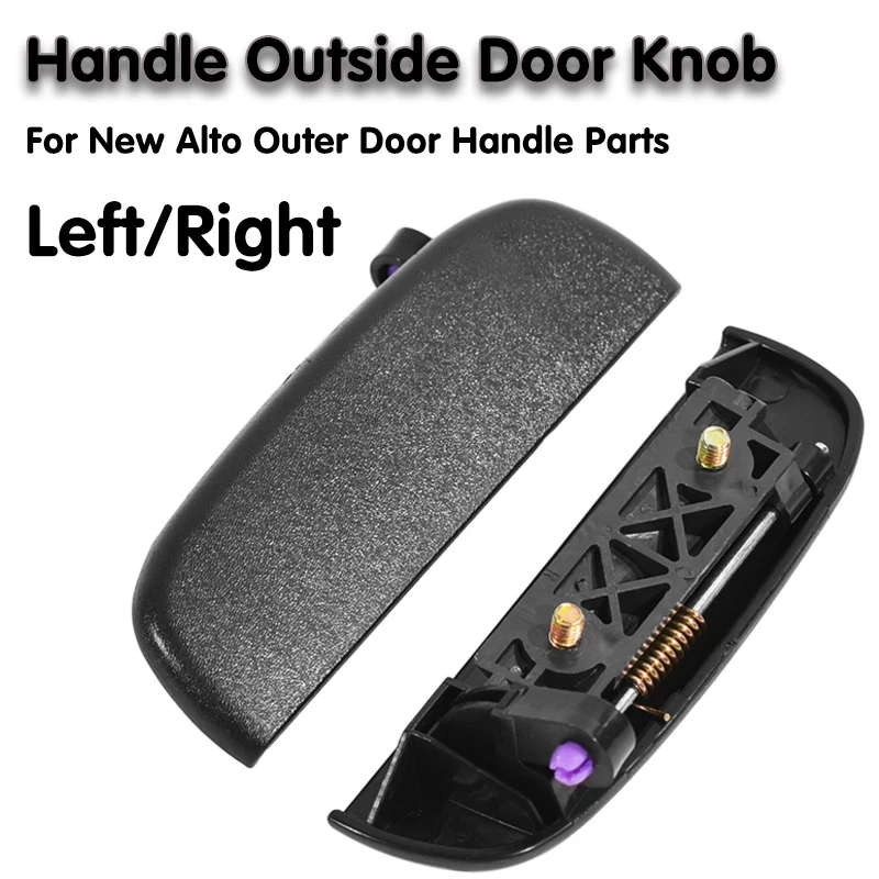 Pair Front Rear Door Open Handle Outside Door Knob Left Right for Suzuki New Alto