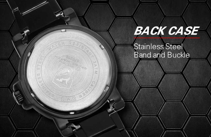 GENUINE SHARK Greenland Shark Sport Watch Men Luxury Brand